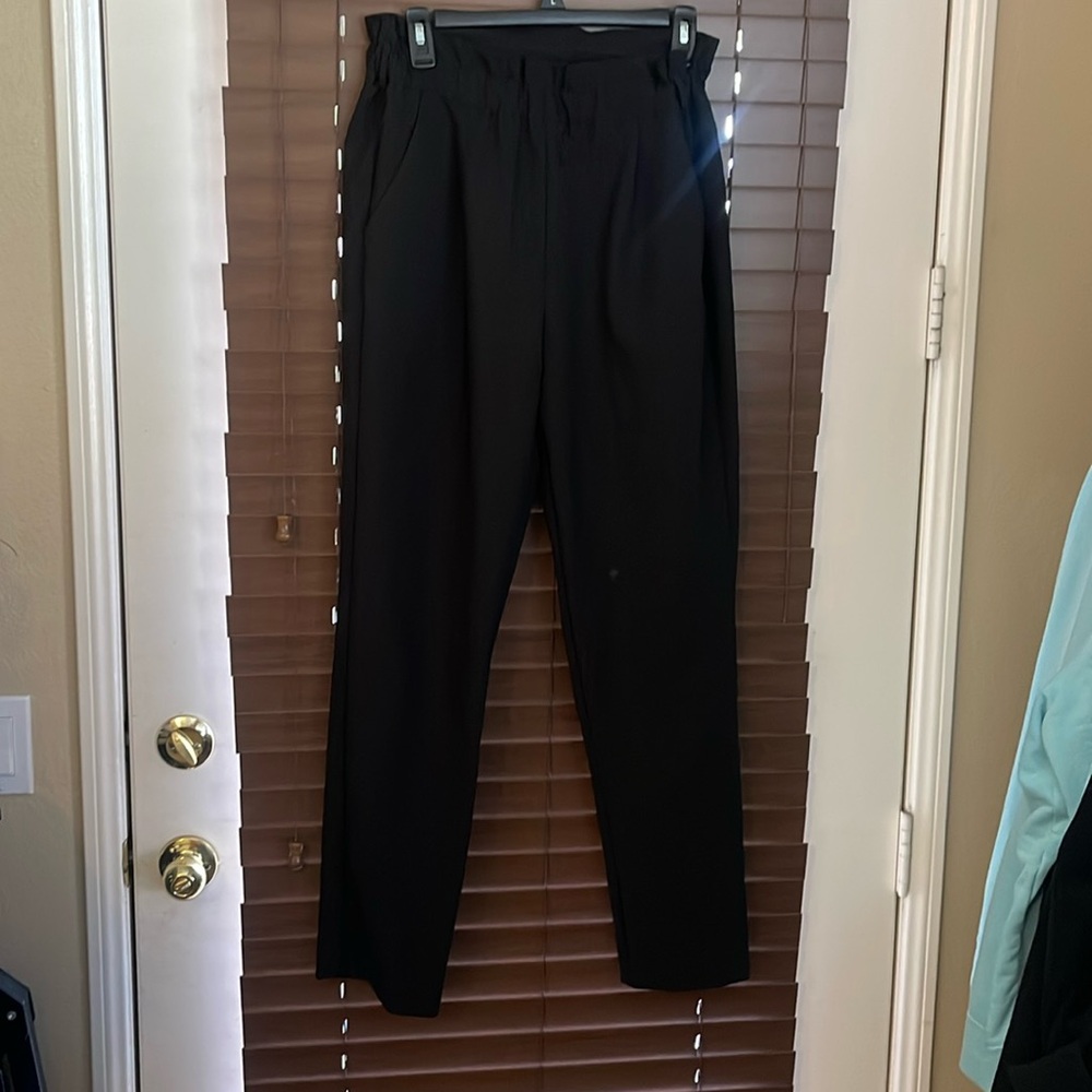 Large Stella Luce trouser pants with cinched elastic waist